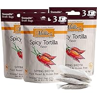 MILLIE'S SIPPING BROTH Steepable Sipping Broth with Vegetables, Cumin, and Red Peppers for Snack Urges | Vegan, Keto…