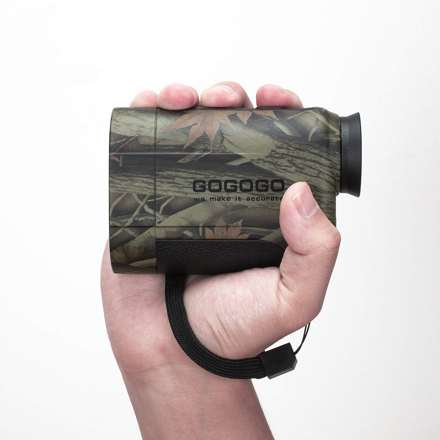 Gogogo 6X Hunting Laser Rangefinder Range Finder Distance Measuring Outdoor Wild 650/1200Y with Slop High-Precision Continuous Scan (1200Yard) : Sports & Outdoors