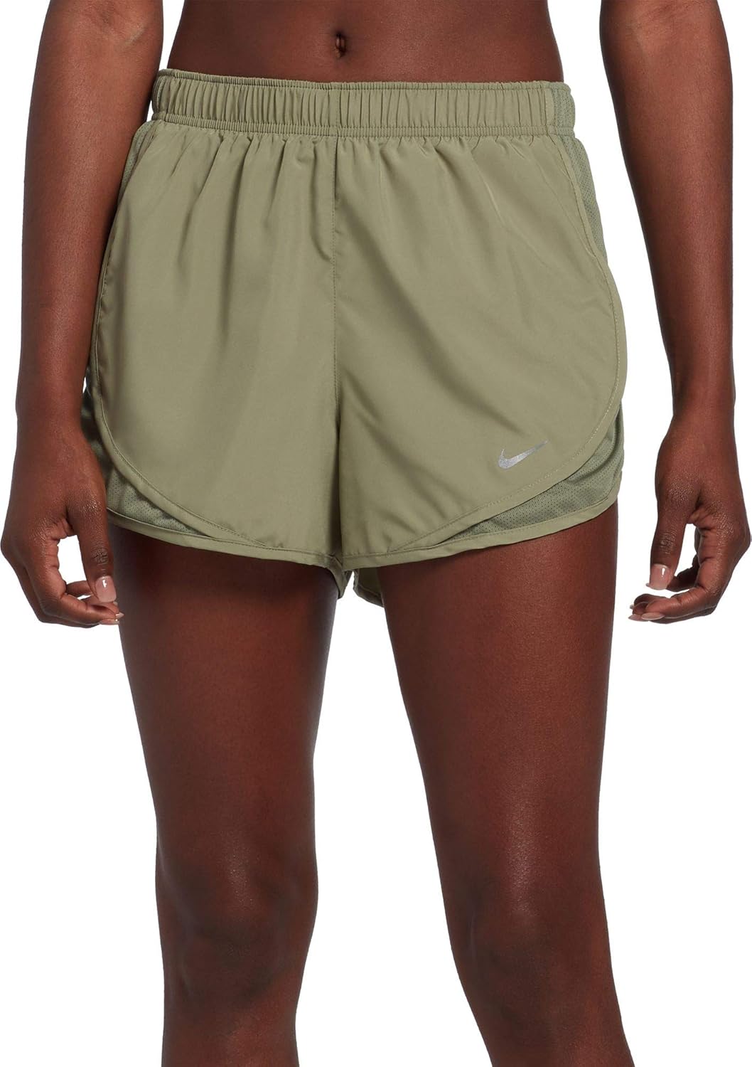 nike women's patchwork tempo running shorts