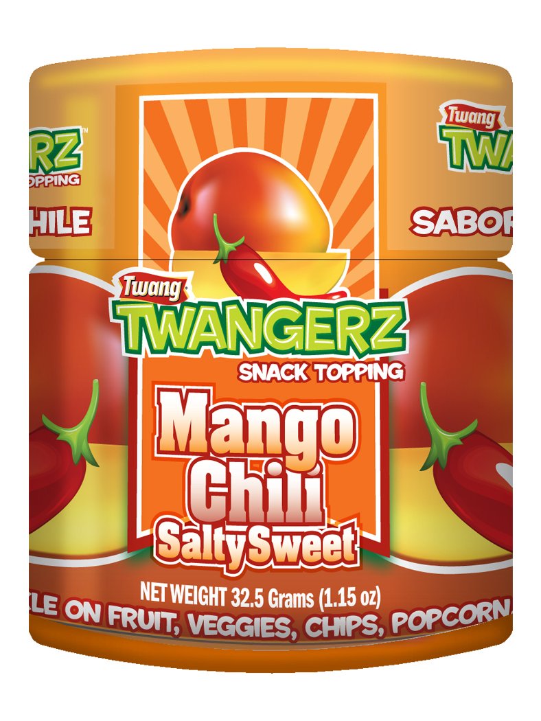 Twang Twangerz Flavored Salt Snack Topping Lime, Lemon