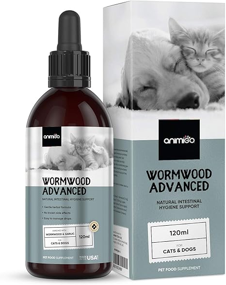 Animigo Anti Vers Intestinaux Chien Chat Chaton Et Chiot 1ml Avec Pipette Compte Gouttes Ingredients 100 Naturels A L Eugenia Et Thym Formule Rapide Parasites Internes Uniquement Amazon Fr Animalerie