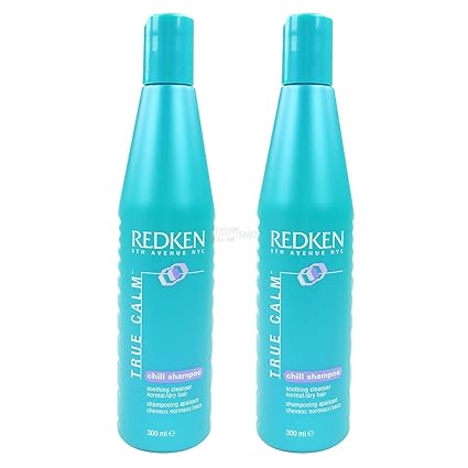 Redken 5th Avenue NYC TRUE CALM chill shampoo normales + trockenes Haar Pflege - 2 x 300 ml