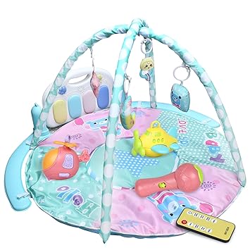 baby play mat with piano keys