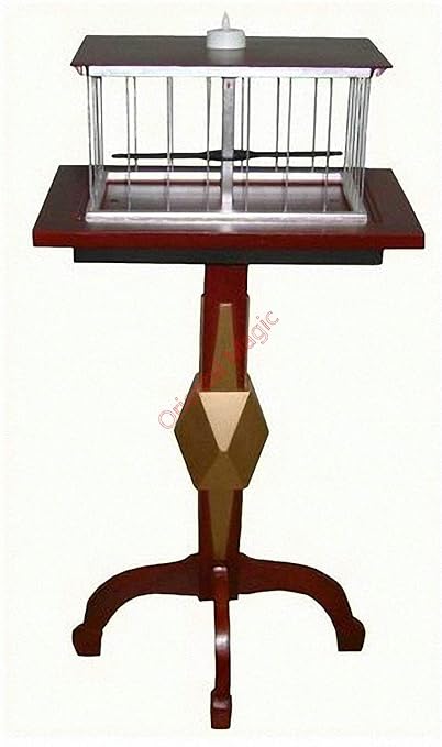 Amazon Com Floating Table With Appearing Bird Cage Table Deluxe