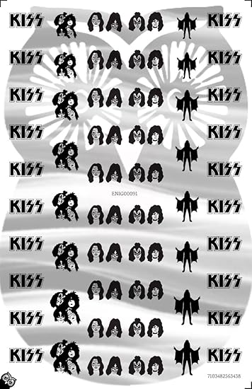 Amazon Com Kiss Clear Water Slide Nail Decals Beauty