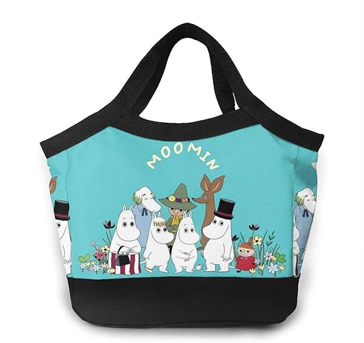 Amazon Co Jp ムーミン5 大容量 保温 保冷 食品収納 手提げお弁当箱 ランチバッグ おしゃれ 男女兼用 多機能 ショッピングバッグ 保冷バッグ ランチ袋 お弁当袋 ホーム キッチン