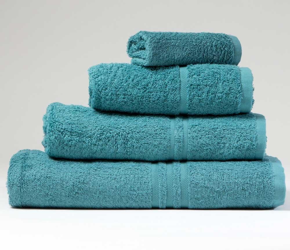 Blue Label500gsm Plain Hand Towel Teal (SEE SIZE OPTIONS)
