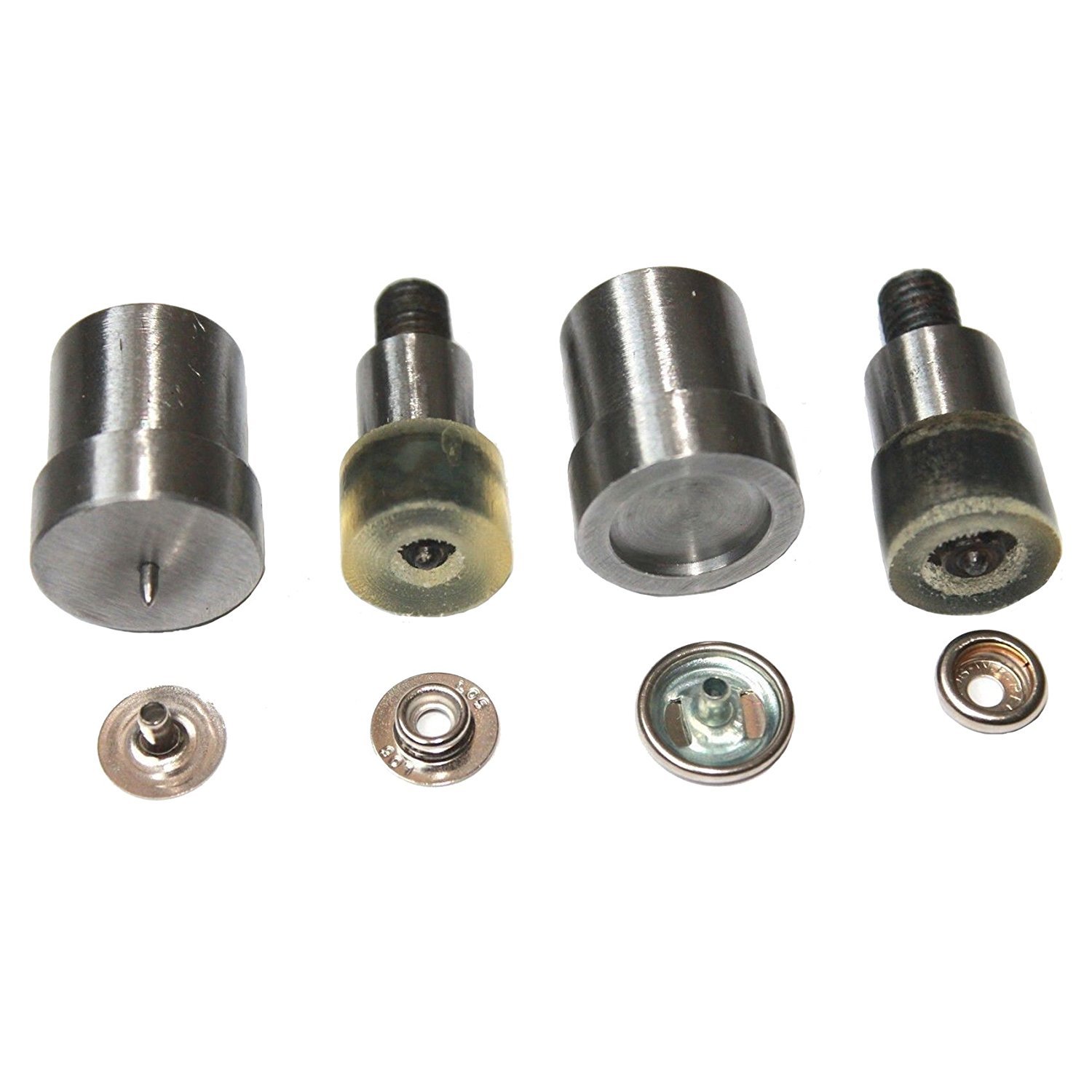 Trimming Shop Press Stud Tool Die Set DIY For 15mm Ring Press Studs