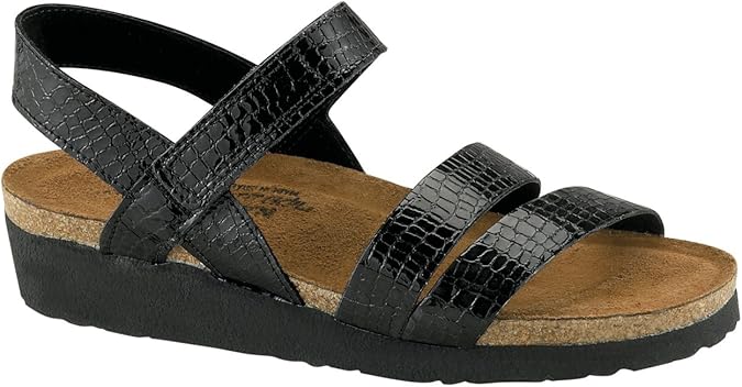 Amazon.com | NAOT Women's Kayla Sandals, Black, 35 M EU / 4 B(M) US | Platforms & Wedges