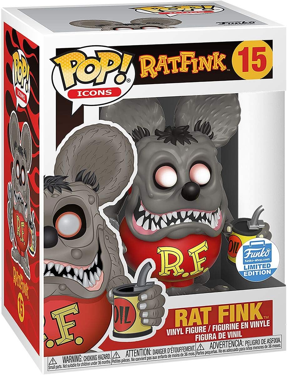 Icons Ratfink 15 Rat Fink Vinyl Figure 