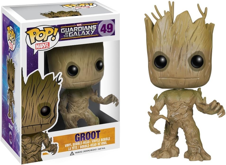 baby groot bobble head