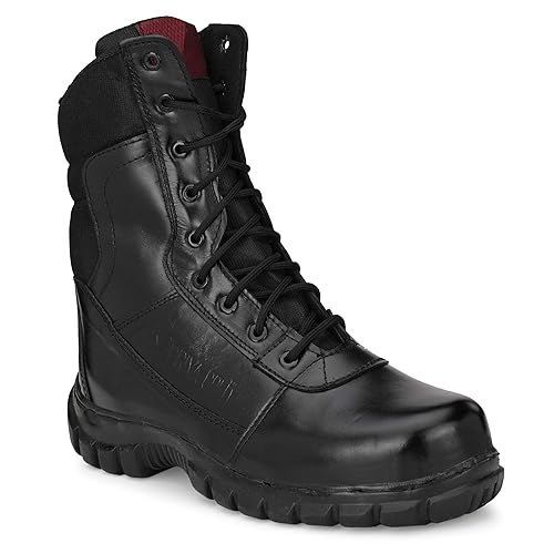 Buy SHOE DAY BLACK LEATHER COMBAT ARMY BOOT SHOES/ARMY SHOES/DMS SHOES