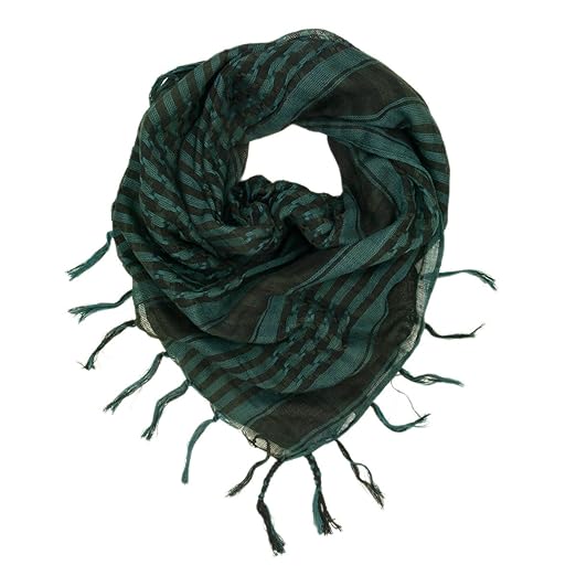 Unisex Chequered Arab Arafat Shemagh Kafiyah Desert Style Scarf Throw