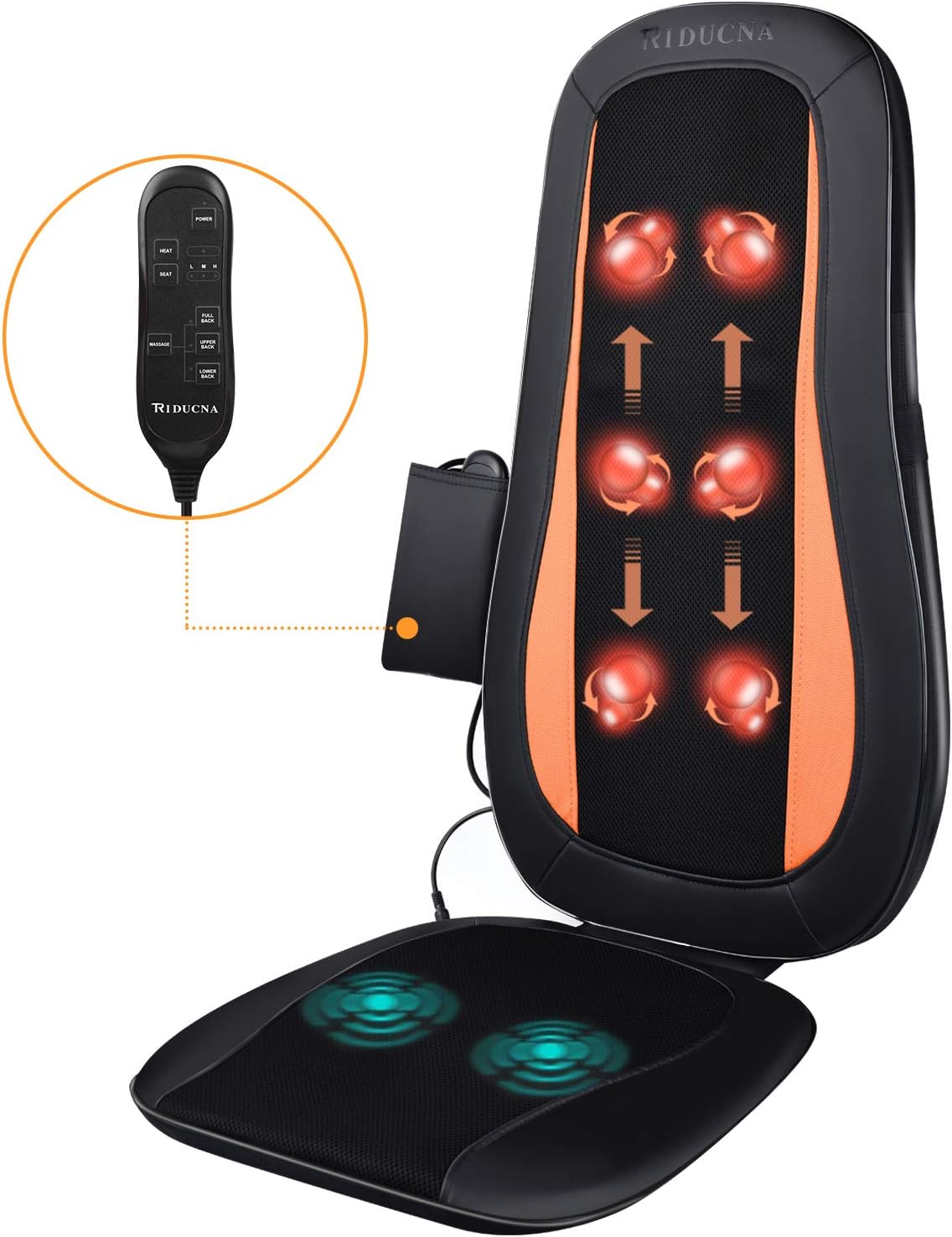 Shiatsu Back Massager Massage Chair With Heat Electric Massage