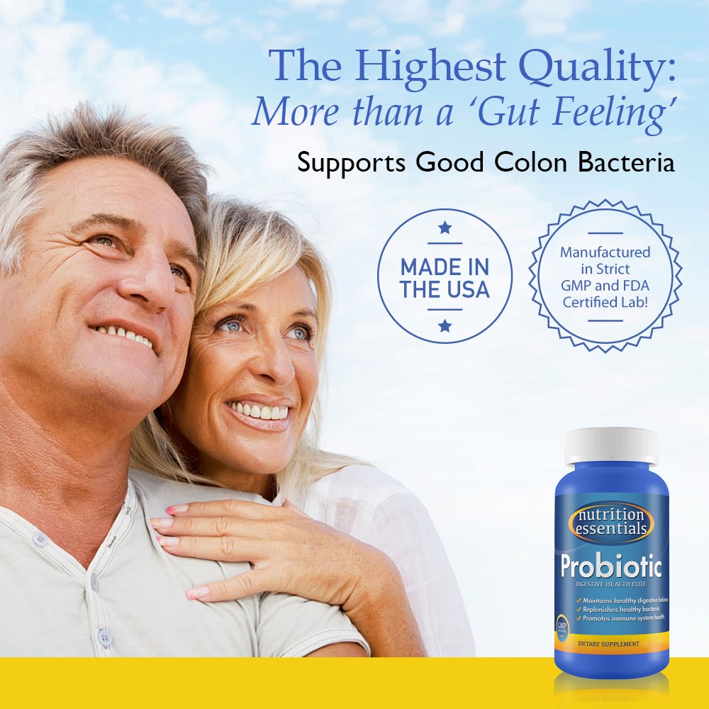 1 BEST Probiotic Supplement 60 Day Supply with 100 Moneyback