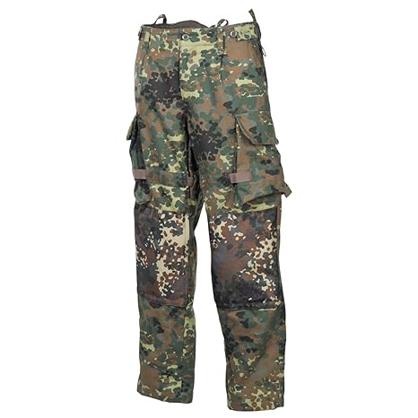 MFH BW Kampfhose, Einsatz/Übung, Flecktarn