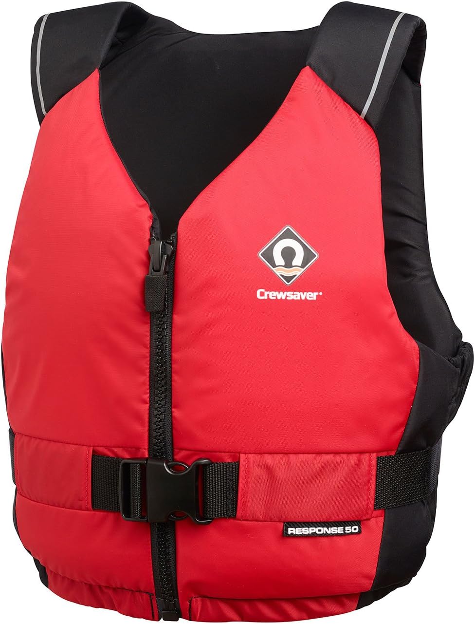 Crewsaver Boating and Sailing - Kids Youth Junior Response 50N Kayak Dinghy PFD Buoyancy Aid for Watersports Red - Lightweight