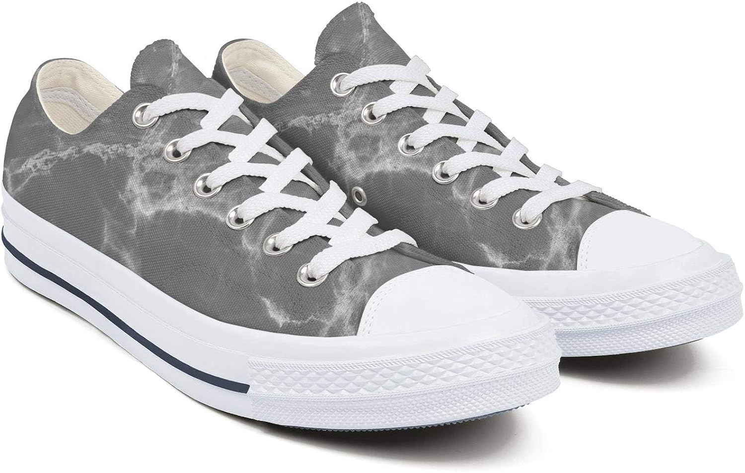 black and white canvas sneakers