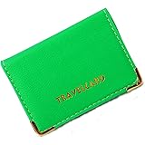 Oyster Card Travel Card Bus Pass Holder Wallet Railcard Cover Case (Green)