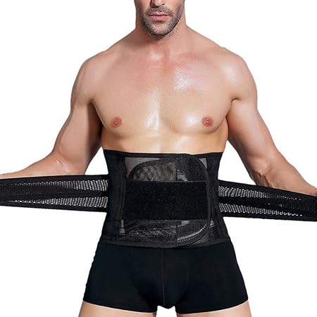 Suneducationgroup Com Men S Workout Waist Trainer Sauna Waist Trimmer Belt Weight Loss Back Support Uk Women S Clothing Clothes Shoes Accessories