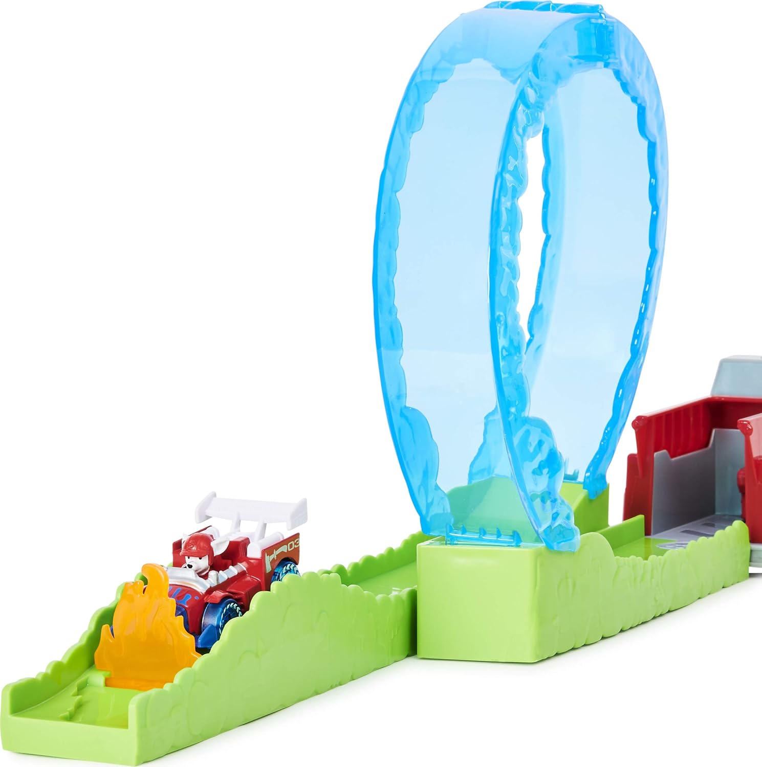 marshall's fire rescue track set