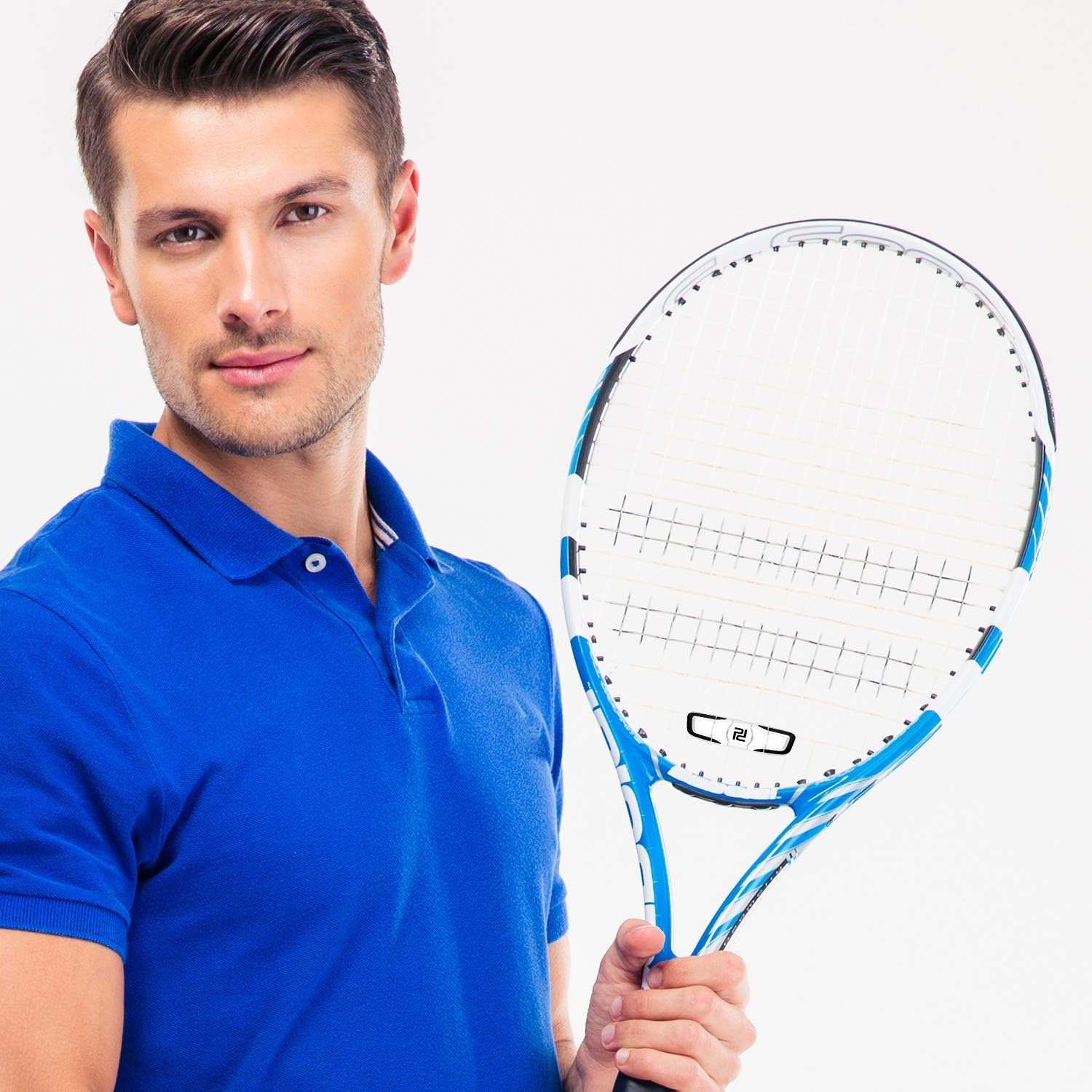 Gejoy 6 Pieces Tennis Vibration Dampener Tennis Racket Shock Absorber Soft Silicon Racket Dampener Long Tennis Dampener Racquetball Accessories for Tennis Player Sports Favor : Sports & Outdoors