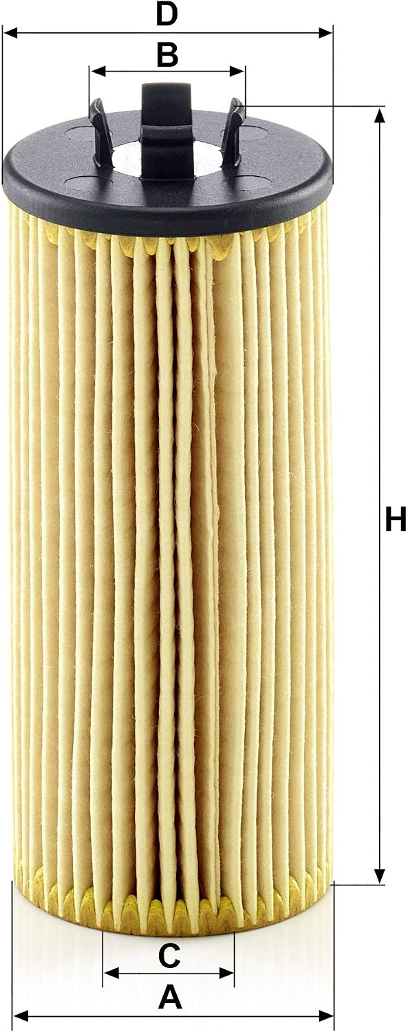 MANN-FILTER HU 6015 z KIT Oil Filter - for Cars + Transporters, White, Single pack - Image 3