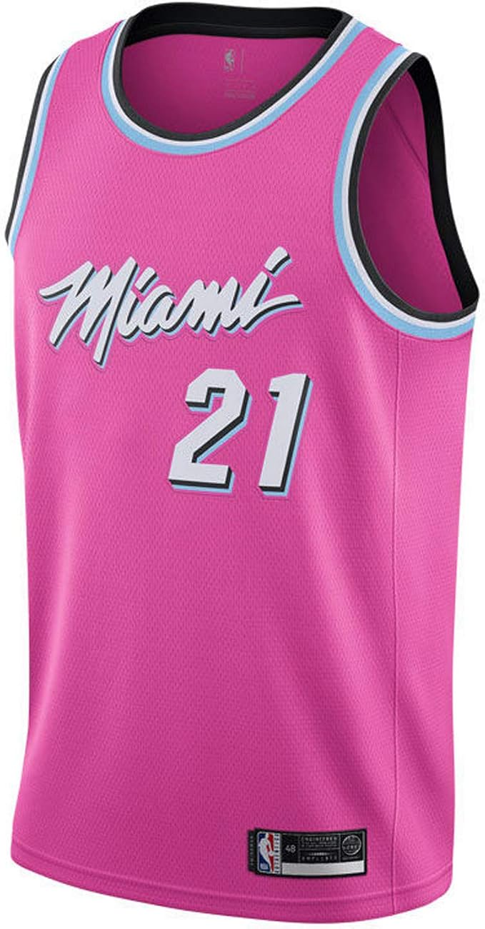 Amazon.com: Hassan Whiteside Miami Heat #21 Official Youth 8-20 Swingman Jersey (8, Hassan 