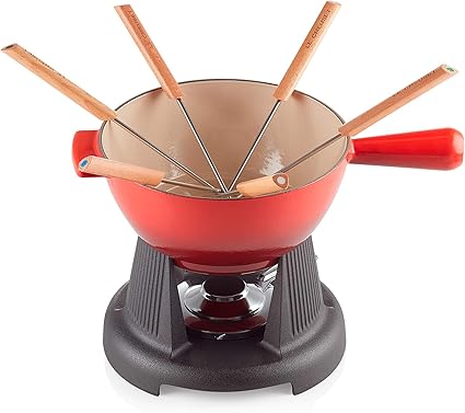 Set per fonduta in ghisa