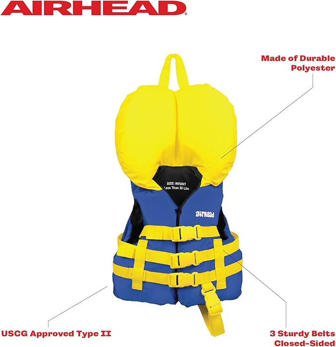 Amazon Com Airhead Infant S General Purpose Life Vest Automotive