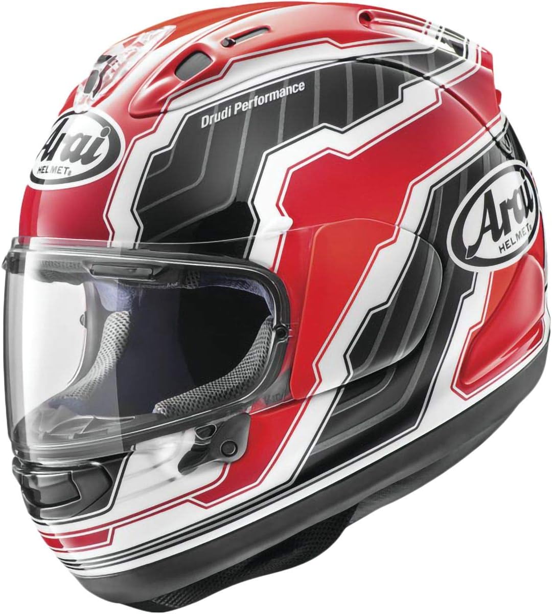 Arai Corsair X Helmet - Mamola Edge (X-Large) (RED)