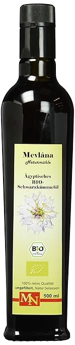 ägyptisches BIO-Schwarzkümmelöl 500ml UNGEFILTERT aus eigener Mühle
