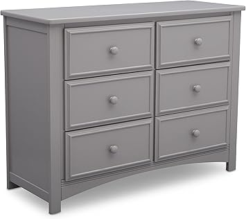 grey nursery dresser