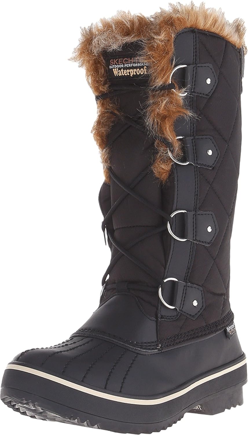 skechers tall quilted boot