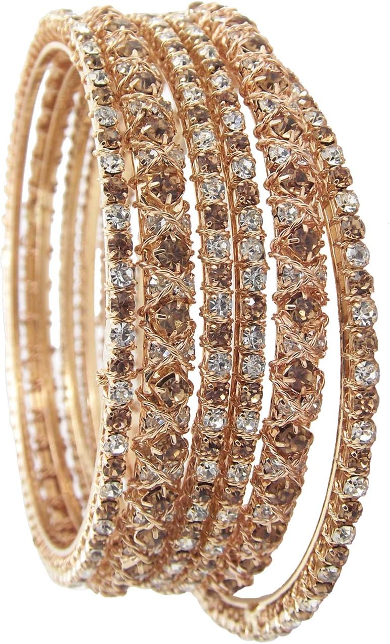 9blings Copper Collection Gold Plated Bangles Kada