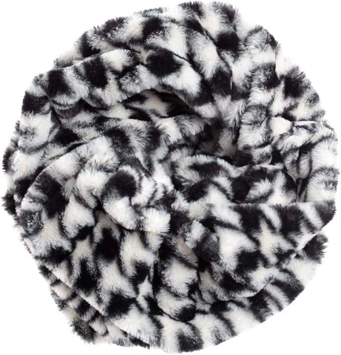 Amazon ファー スヌード メンズ 人気 キッズ ネックウォーマー 厚手 防寒 ファーマフラー チェック ギフト 口01 ブラックホワイト口 ネックウォーマー 通販