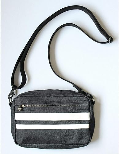 Amazon 桃太郎ジーンズ デニム ショルダーポーチ Momotaro Jeans B 15 日本製 Momotaro Jeans 桃太郎ジーンズ シューズ バッグ