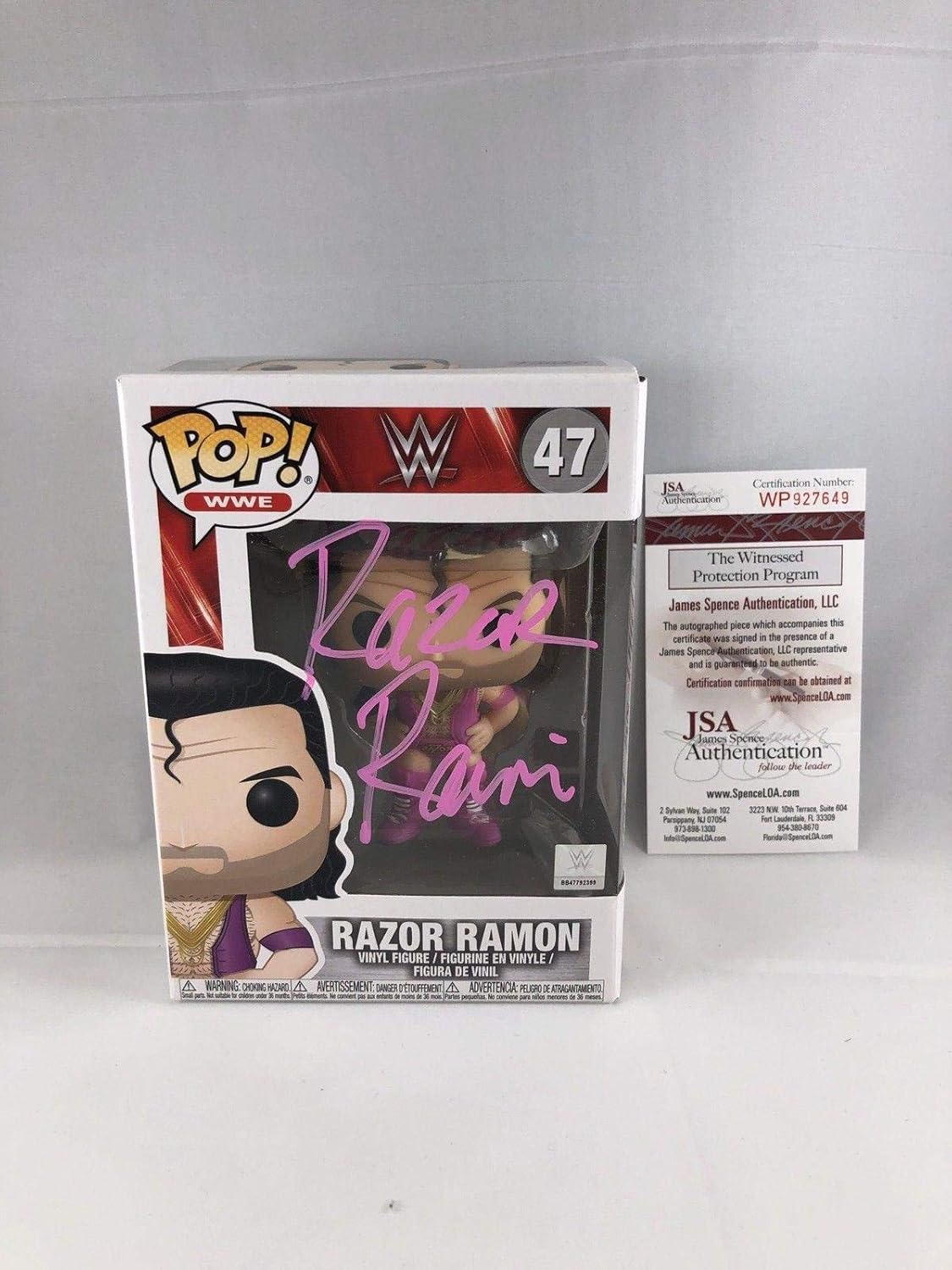 razor ramon funko pop