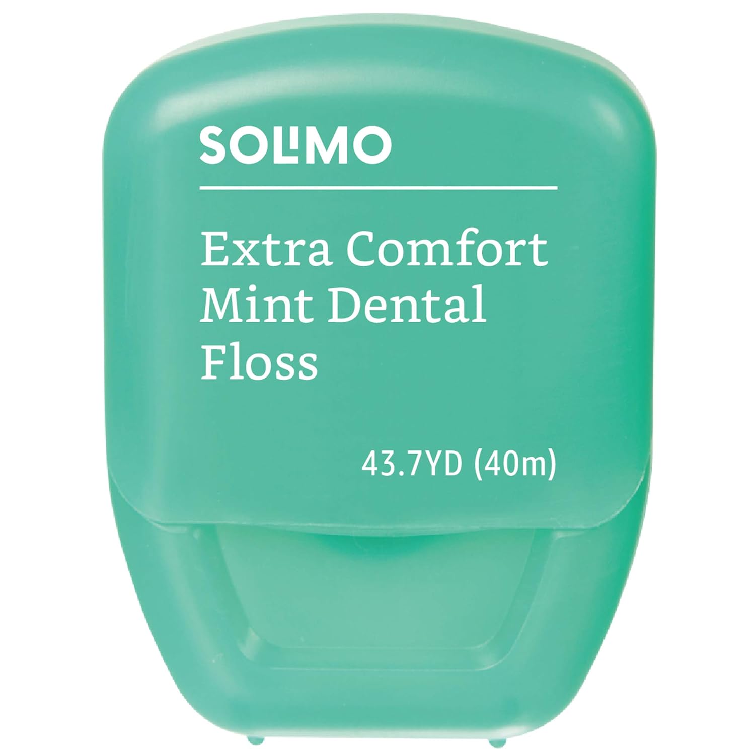  Brand - Solimo Extra Comfort Mint Dental Floss, 40 M (Pack of 6) : Health & Personal Care