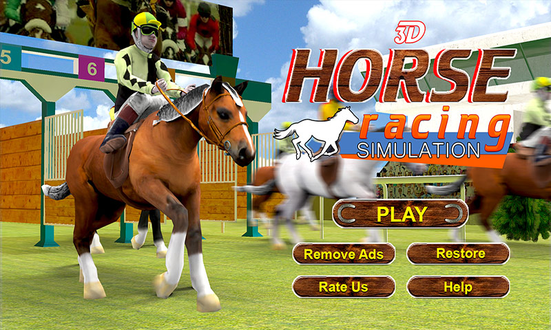 Amazon Com Horse Racing Simulator 3d Apps Games