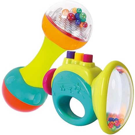 sonido de sonajas para bebés