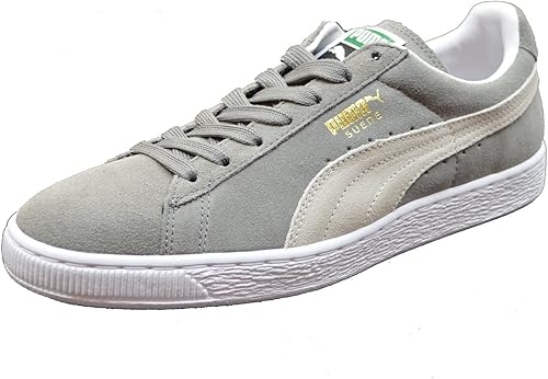 Amazon プーマ Suedeclassic スエードクラシック カジュアルシューズ メンズスニーカー Gray White Us7 5 25 5ｃｍ スニーカー