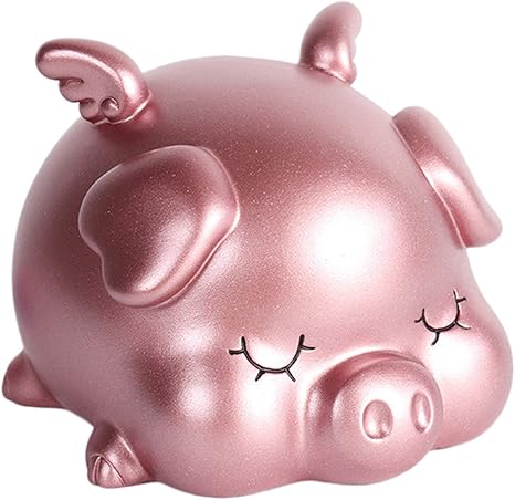Amazon Co Jp 石歩理 豚 貯金箱 可愛い 貯金ボックス 開運 グッズ ブタ 貯金缶 コイン箱 かわいい インテリア 置物 雑貨 おもちゃ 子供 誕生日 プレゼント ギフト S ピンク ホーム キッチン