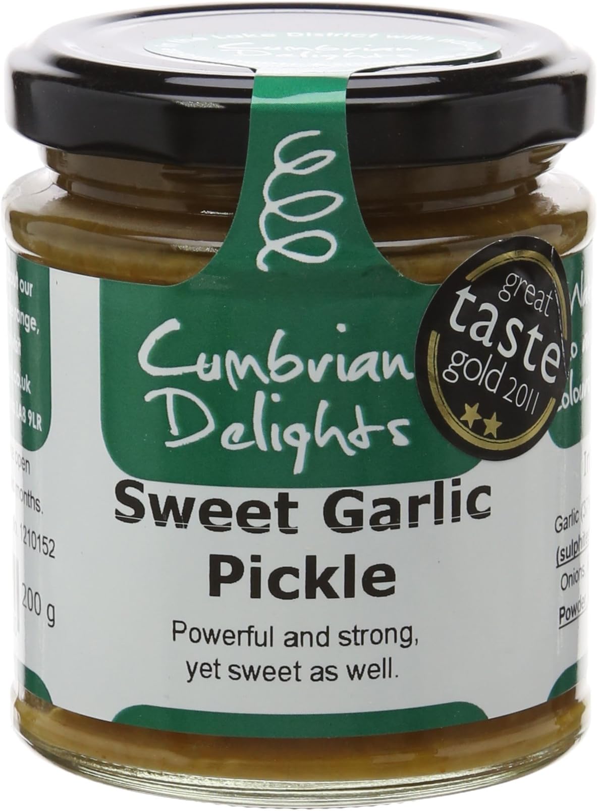 Cumbrian Delights Sweet Garlic Pickle 200 g (Pack of 2)