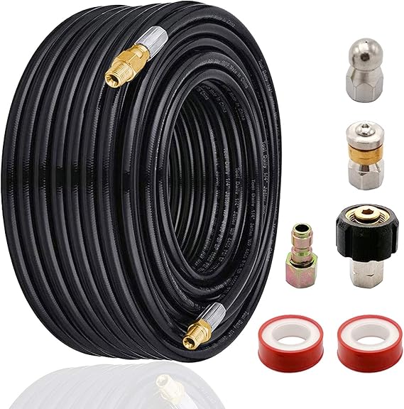Amazon.com: GEUNTECH Sewer Jetter Kit for Pressure Washer, 4000 PSI