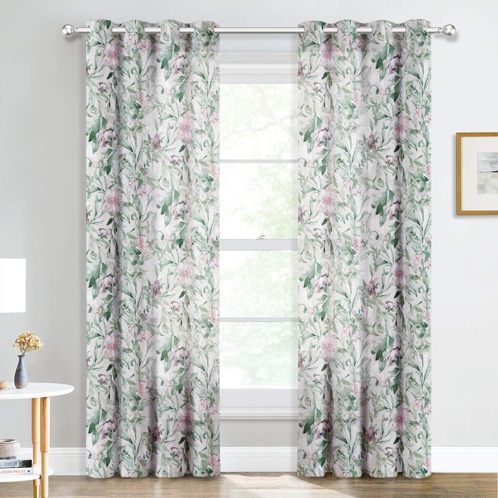 Best Better Homes And Gardens Vintage Floral Kitchen Curtains