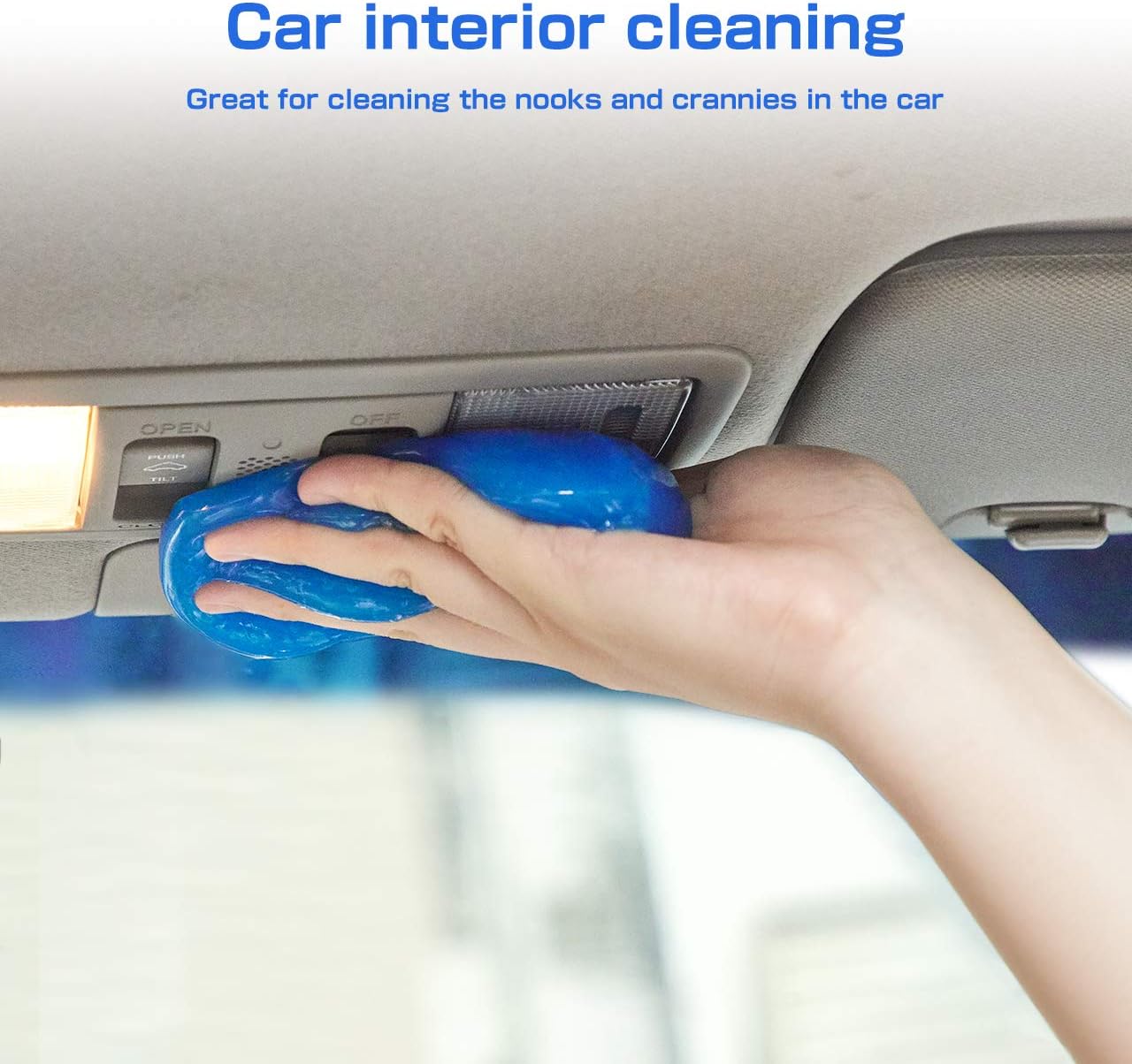 Mucjun Cleaning Gel for Car Detailing Putty Car Slime Cleaner Auto Detailing Gel Detail Tools Car Interior Cleaner Universal Dust Removal Gel Vent Cleaner Keyboard Laptop Cleaning Kit: Automotive