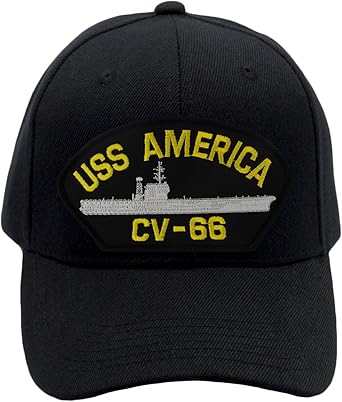 Collectibles 1613 Ballcap Free Ship 33010 Uss America Cv 66 Hat Brand New Militaria Date Unknown