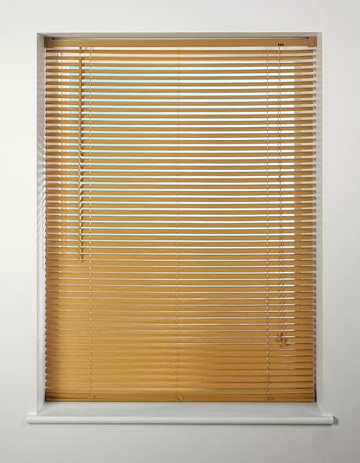 Sunflex/Universal PVC Cut to Size Blind Wood Effect Teak 90cm
