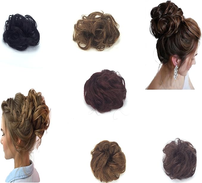 Amazon Com Omg Hair Bun Extension Donut Hair Chignons Updo